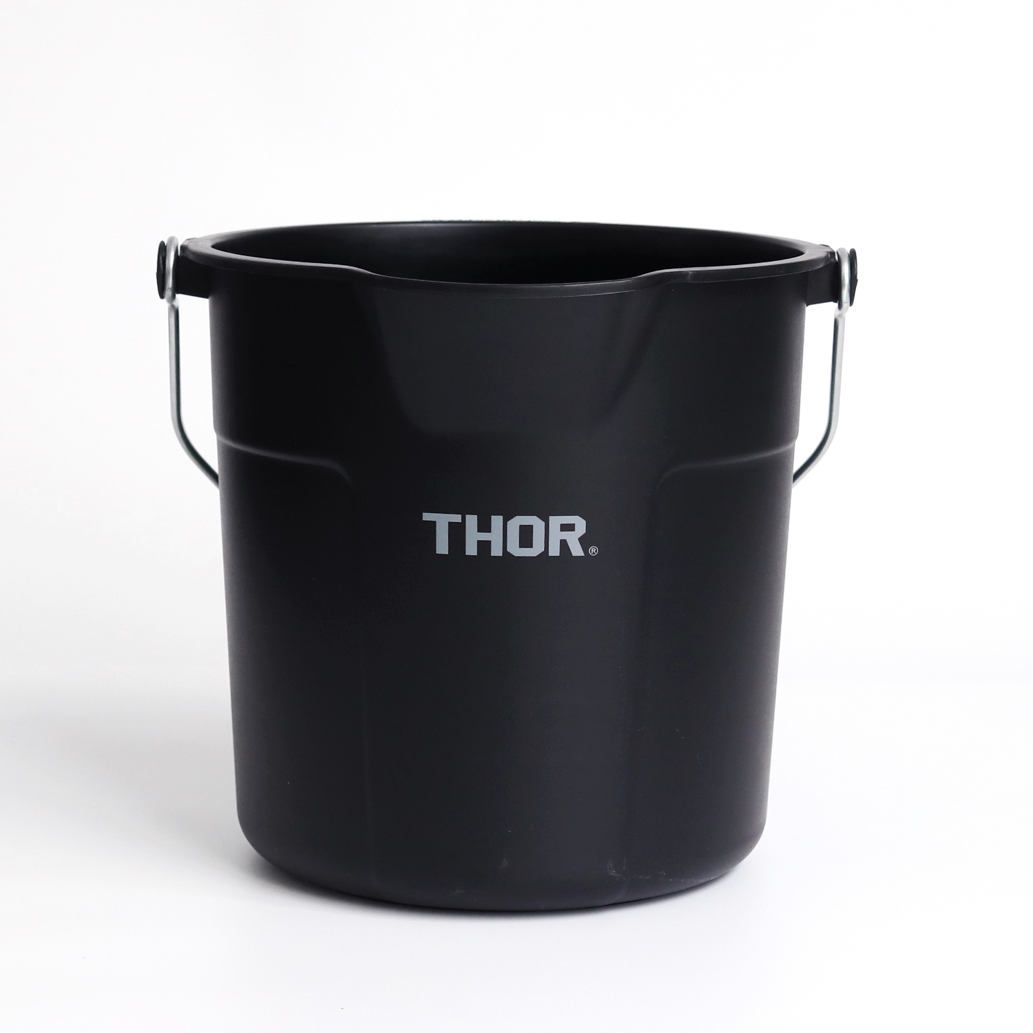 バケツ ミリタリー ガレージ 収納 ラウンド アウトドア グレー ブラック おしゃれ 10L ソー THOR Round Bucket DC 10L | THOR | 02