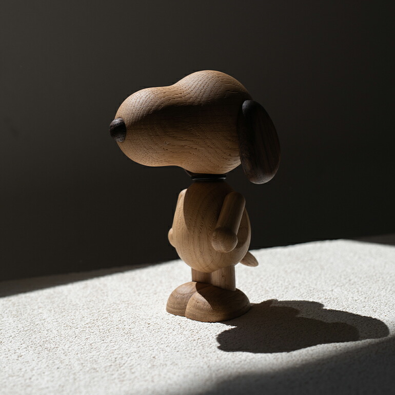 SNOOPY（スヌーピー） オブジェ 木製 デンマーク 北欧 天然木