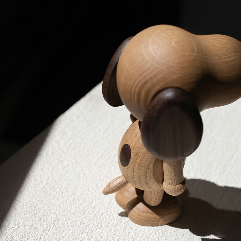 SNOOPY（スヌーピー） オブジェ 木製 デンマーク 北欧 天然木