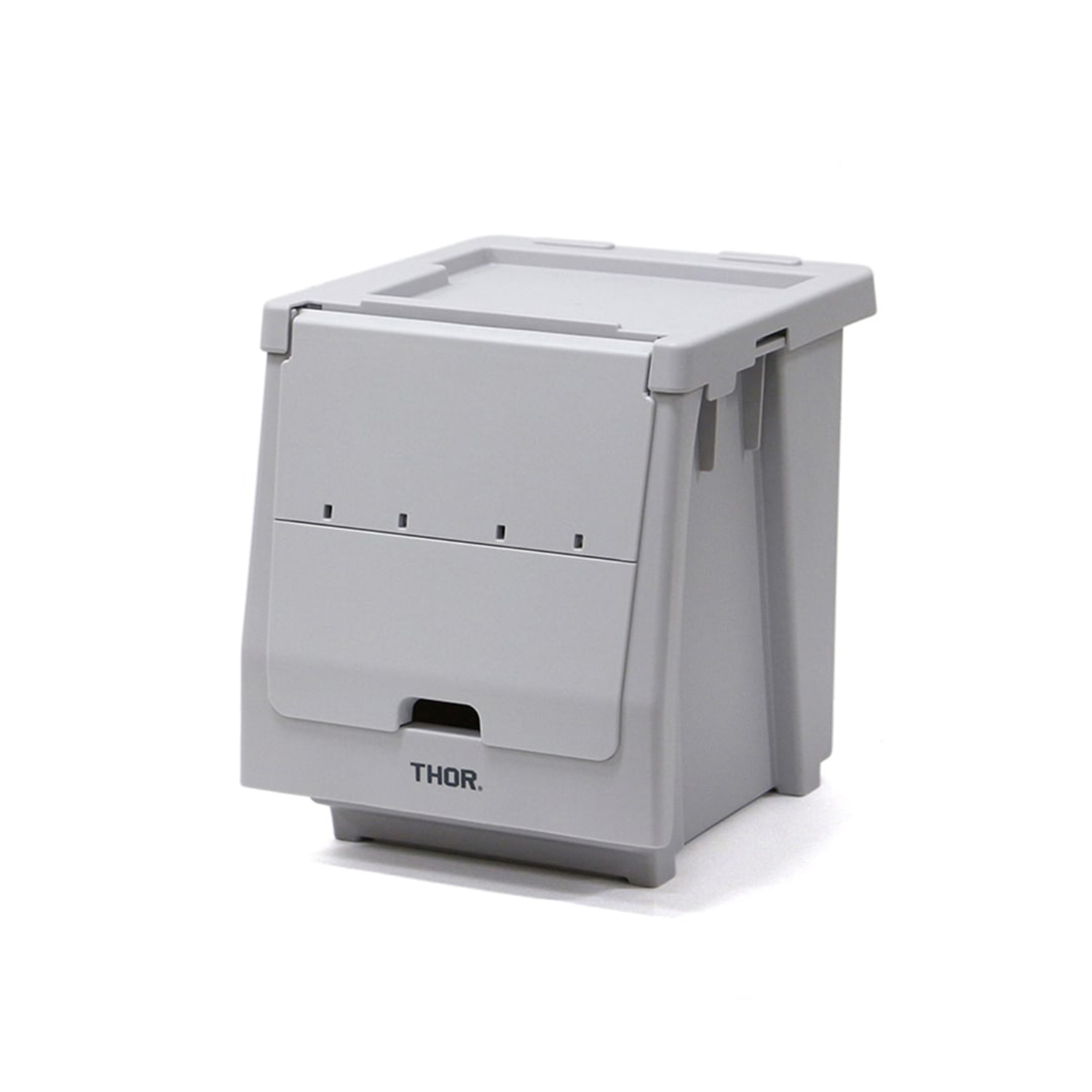 コンテナ 収納  カスタマイズ スタッキング シェルフ セット 扉 ハンドル付き THOR ソー Stacking Shelf Container 20L | THOR | 01