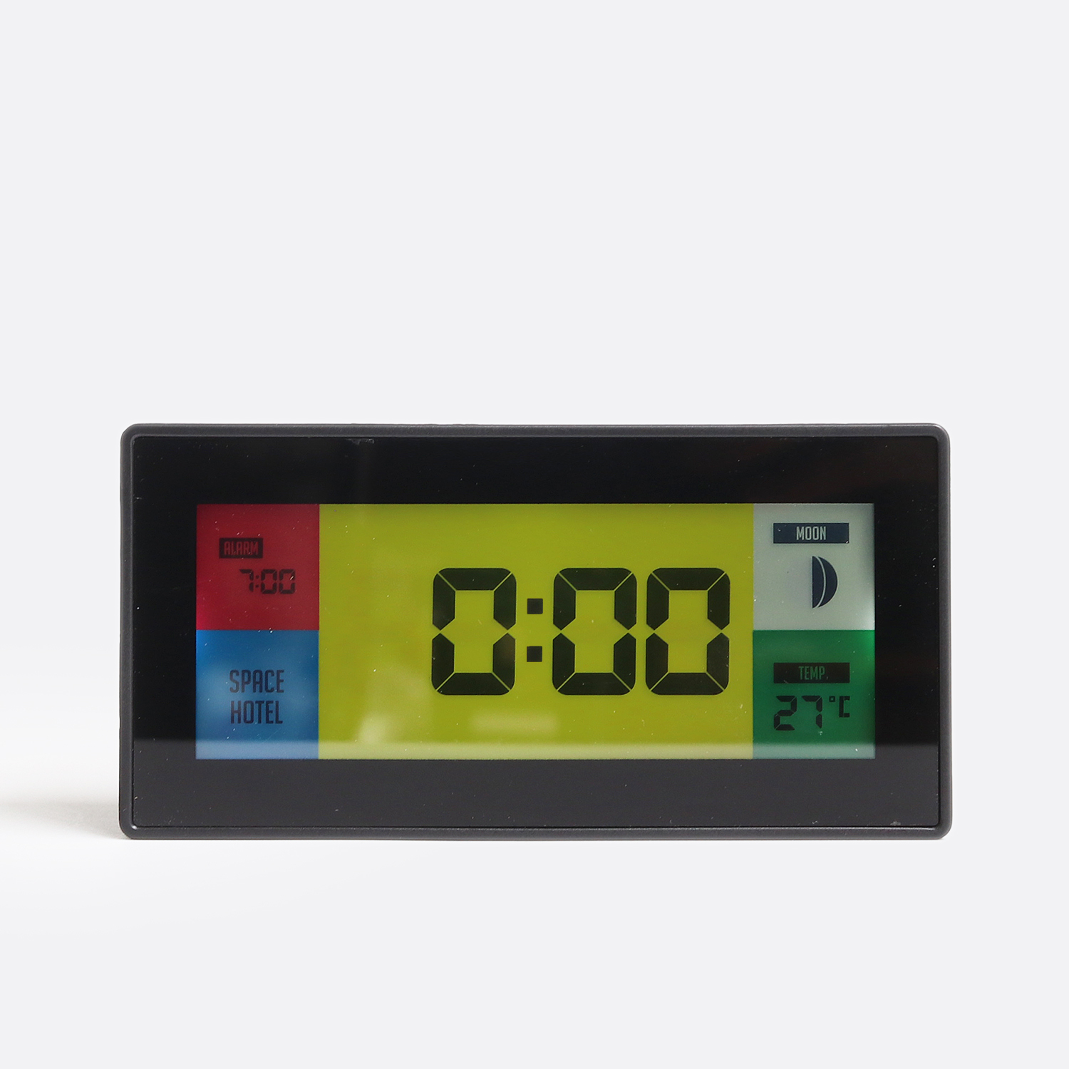 置時計 アラームクロック デジタル おしゃれ クラシック スヌーズ 温度表示 ムーンフェイズ DETAIL ディテール Robot Alarm Clock ロボットアラームクロック | DETAIL | 03