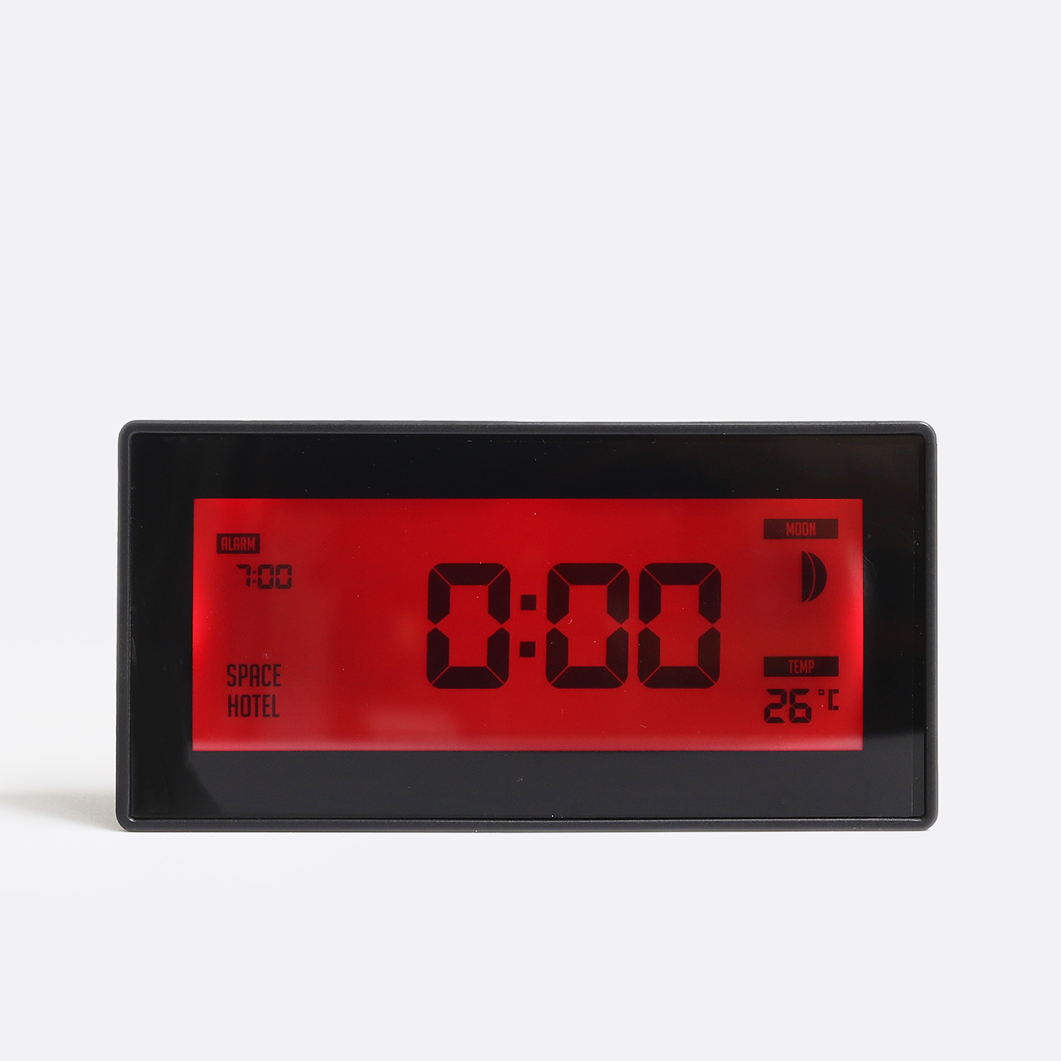 置時計 アラームクロック デジタル おしゃれ クラシック スヌーズ 温度表示 ムーンフェイズ DETAIL ディテール Robot Alarm Clock ロボットアラームクロック | DETAIL | 04