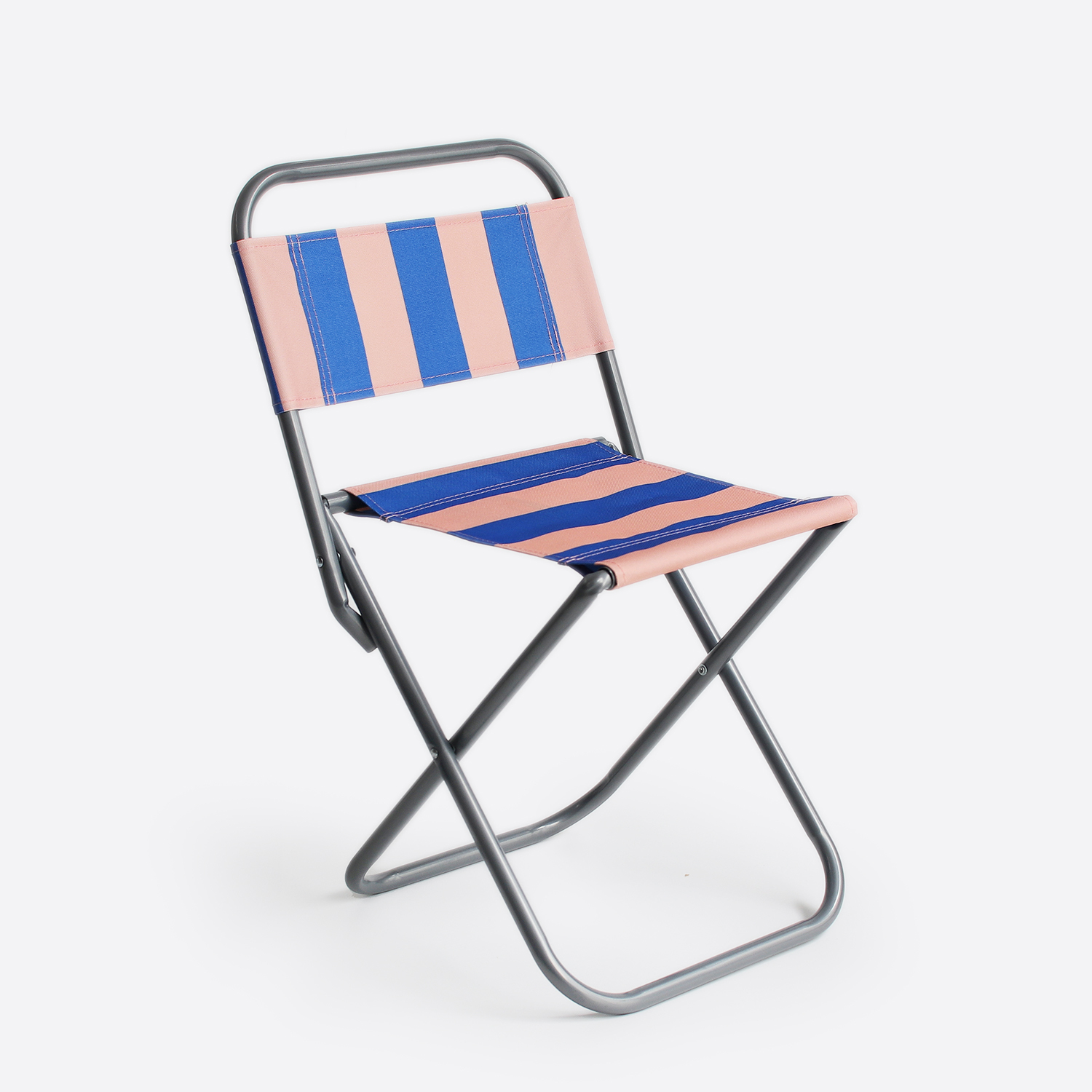 折りたたみイス 椅子 背もたれ 軽量 おしゃれ アウトドア ストライプ カラフル 専用バッグ付き amabro アマブロ MINI FOLDING CHAIR 折りたたみチェア | amabro | 03