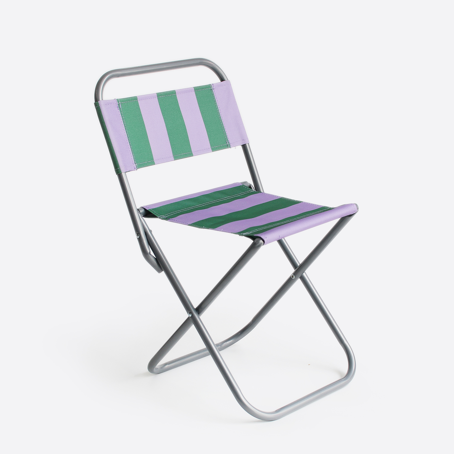 折りたたみイス 椅子 背もたれ 軽量 おしゃれ アウトドア ストライプ カラフル 専用バッグ付き amabro アマブロ MINI FOLDING CHAIR 折りたたみチェア | amabro | 02