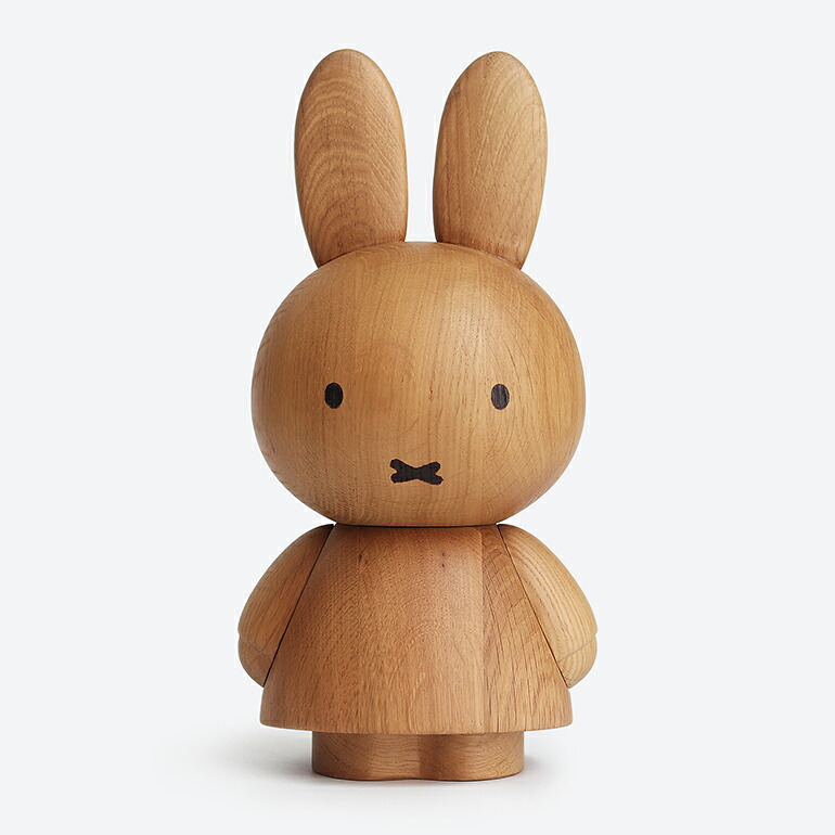 ミッフィー オブジェ 木製 デンマーク 北欧 天然木 ハンドメイド