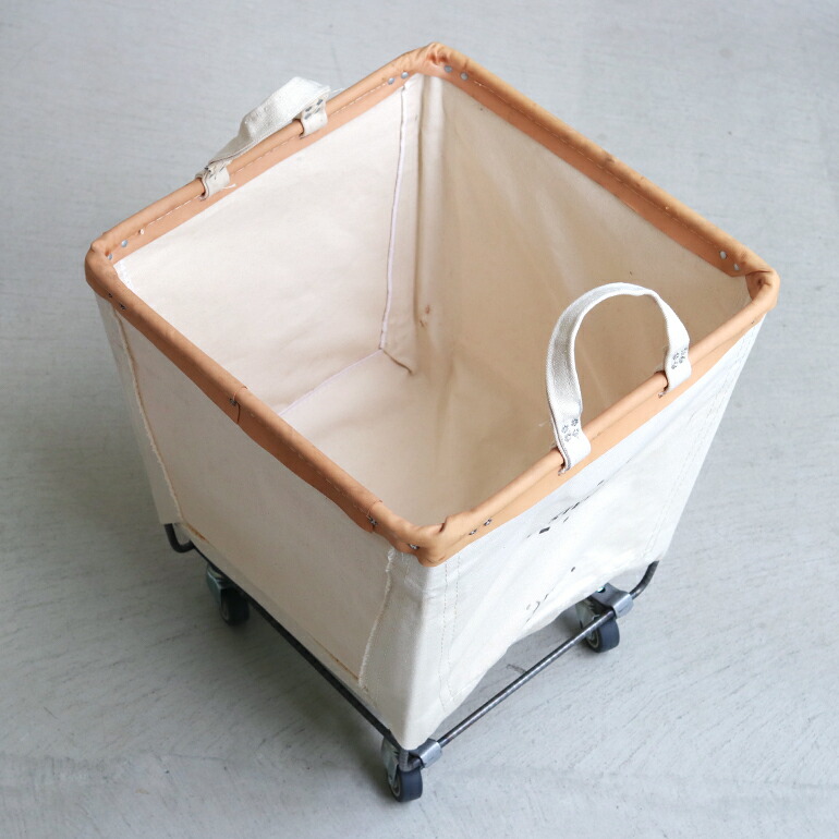 キャンバスバスケット かご 70L アメリカ キャスター STEELE CANVAS 