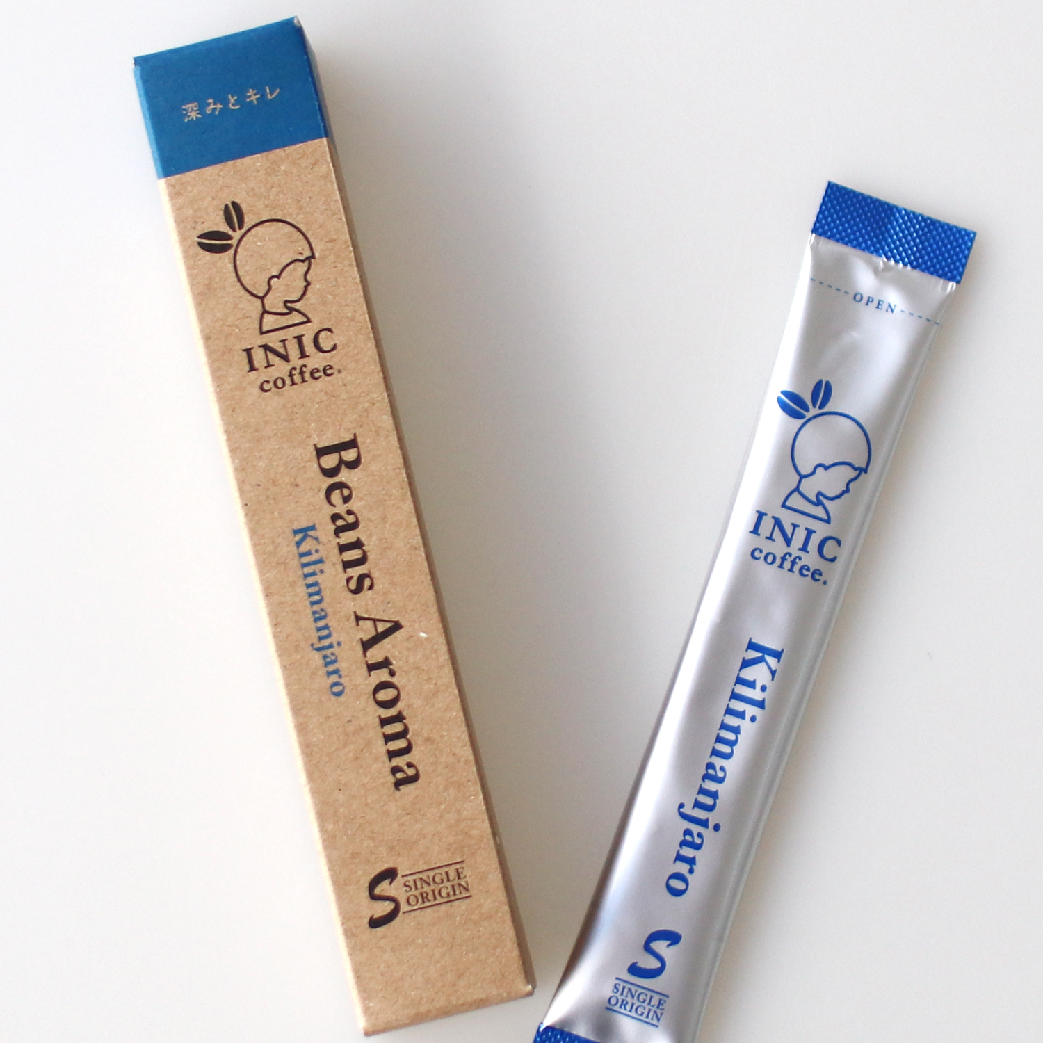 スティックコーヒー ドリップパウダー 粉 インスタント 3本入り INIC coffee イニックコーヒー ビーンズアロマ コロンビア キリマンジャロ ブラジル | INIC coffee | 02