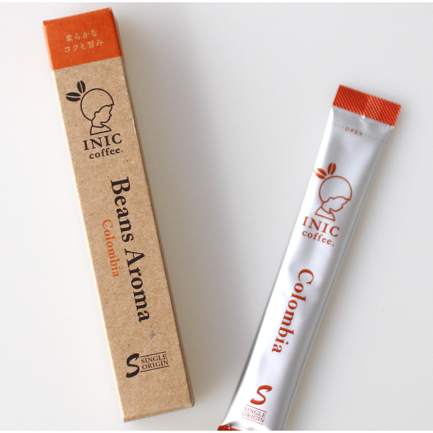スティックコーヒー ドリップパウダー 粉 インスタント 3本入り INIC coffee イニックコーヒー ビーンズアロマ コロンビア キリマンジャロ ブラジル | INIC coffee | 01