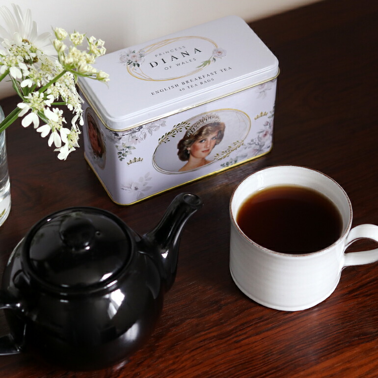 紅茶 缶入り イギリス王室 ダイアナ妃 NEW ENGLISH TEA イングリッシュ