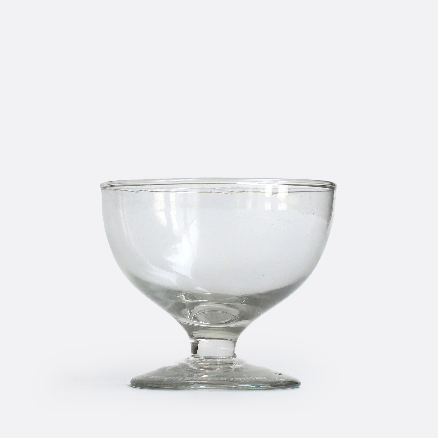 デザートカップ ガラス グラス PUEBCO プエブコ 手吹き ハンドメイド BLOW GLASS DESSERT CUP Round Triangle | PUEBCO | 01
