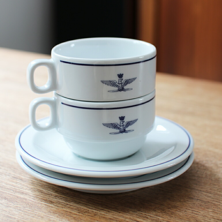 Richard Ginori（リチャードジノリ） カップ＆ソーサー ミリタリー