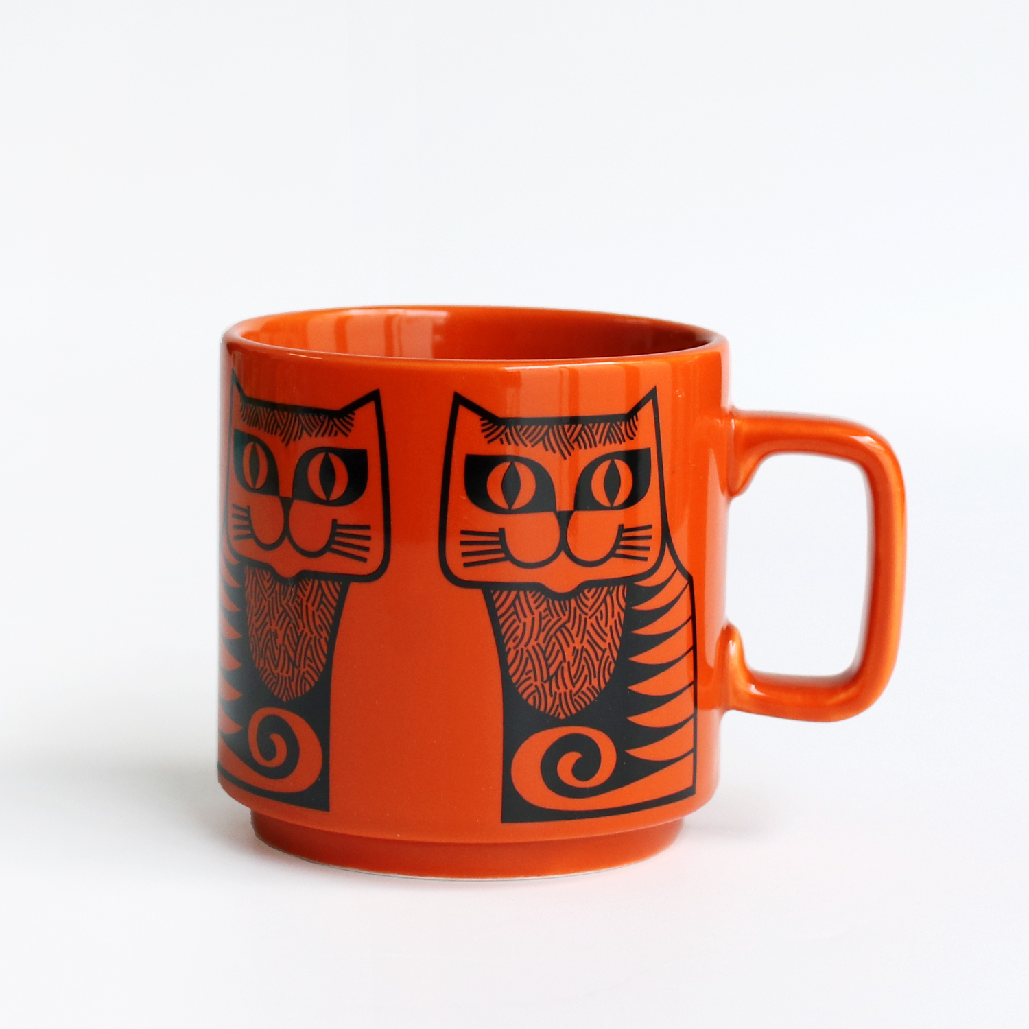 マグカップ 陶器 330ml 電子レンジ 食洗機 ホーンジー イギリス ミッドセンチュリー 復刻 レトロ ネコ 花 Magpie x HORNSEA マグパイ Hornsea Mug | ブランド登録なし | 04