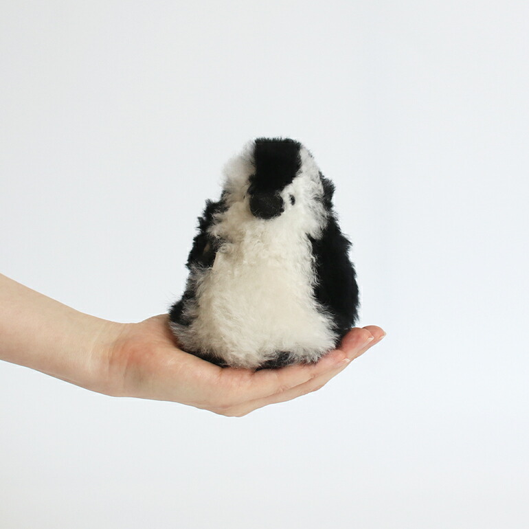 ぬいぐるみ ペンギン アルパカ 原毛 ハンドメイド ペルー MAITE マイテ