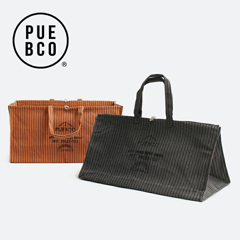 PUEBCO（プエブコ） トートバッグ キャンバス 大きめ アウトドア 収納