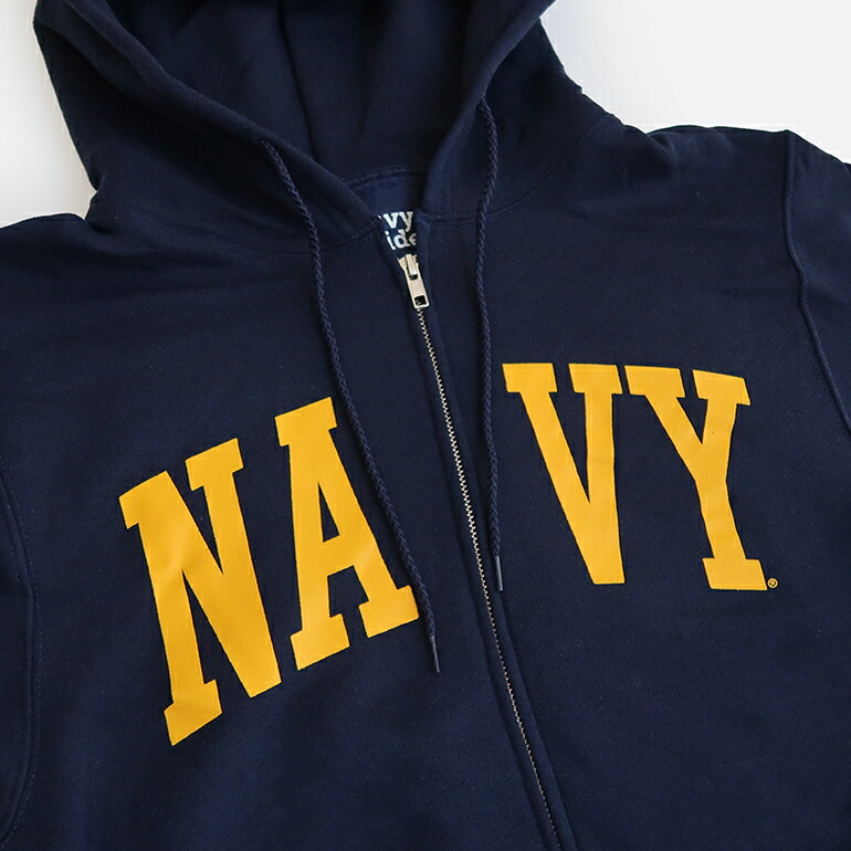 軍放出品 ミリタリー スウェット パーカー ジップ U.S. NAVY アメリカ