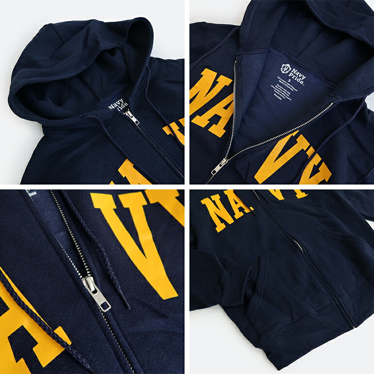 軍放出品 ミリタリー スウェット パーカー ジップ U.S. NAVY アメリカ