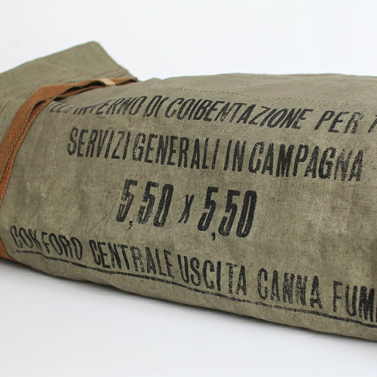 軍放出品 ミリタリー テントケース イタリア軍 デッドストック