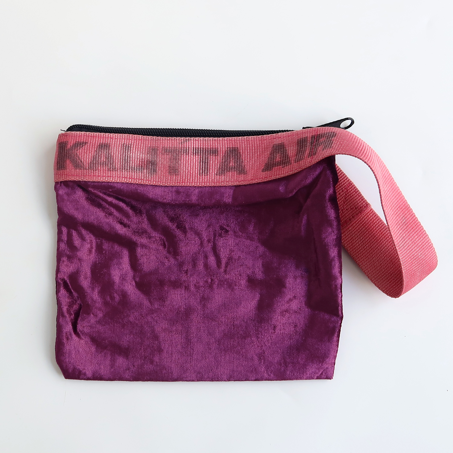 ハンドバッグ ワンハンドル ポーチ 内側ポケット付 ベロア ベルベット プエブコ PUEBCO VINTAGE SLING BELT POUCH ビンテージスリングベルトポーチ | PUEBCO | 05