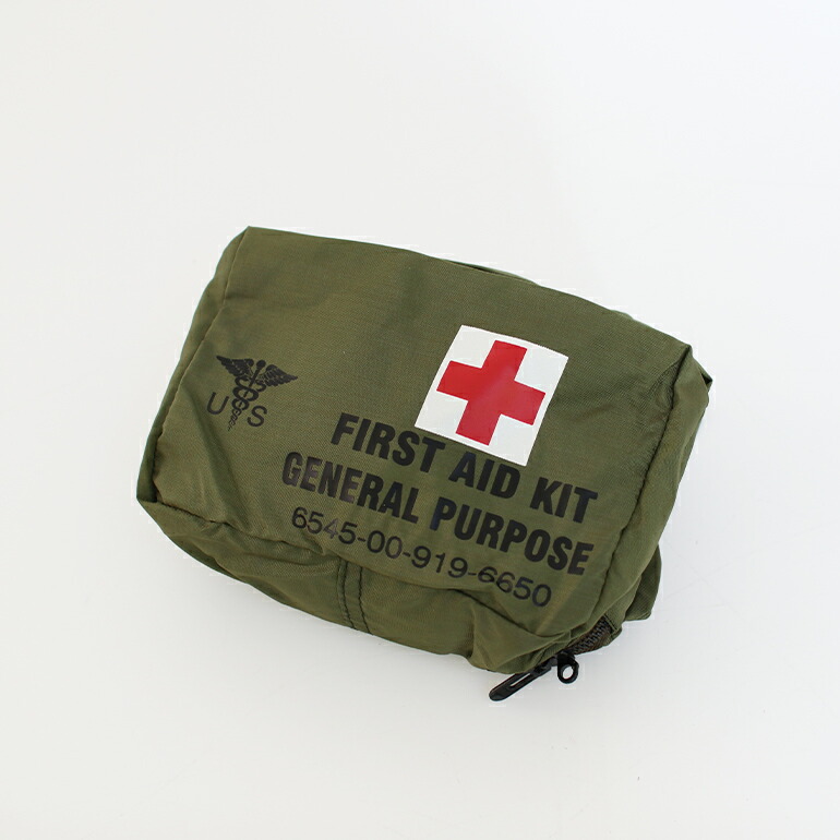 米軍 放出品 ミリタリー ポーチ デッドストック 救急セット FIRST AID KIT GENERAL PURPOSE : lif913 : CDC  GENERAL STORE - 通販 - Yahoo!ショッピング