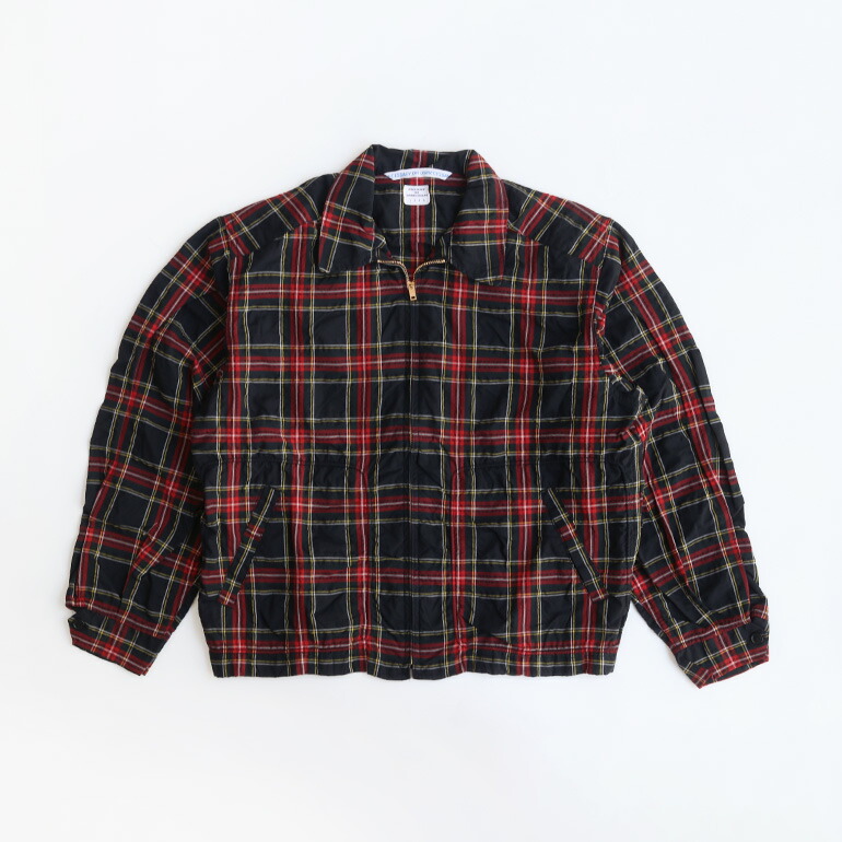 UNNECESSARY or NECESSARY チェック　ジャケット unnecessary or necessary A-2 or NECESSARY Service Fresh - [NAVY] ジャケット・アウター