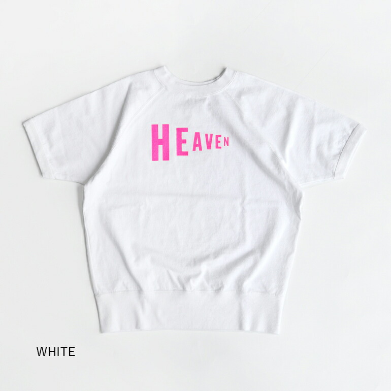 Tシャツ necessary or unnecessary ネセサリー オア アンネセサリー ロゴT 半袖 ラグラン メンズ レディース アメリカンコットン HEAVEN RAGLAN 9oz | NECESSARY or UNNECESSARY | 01