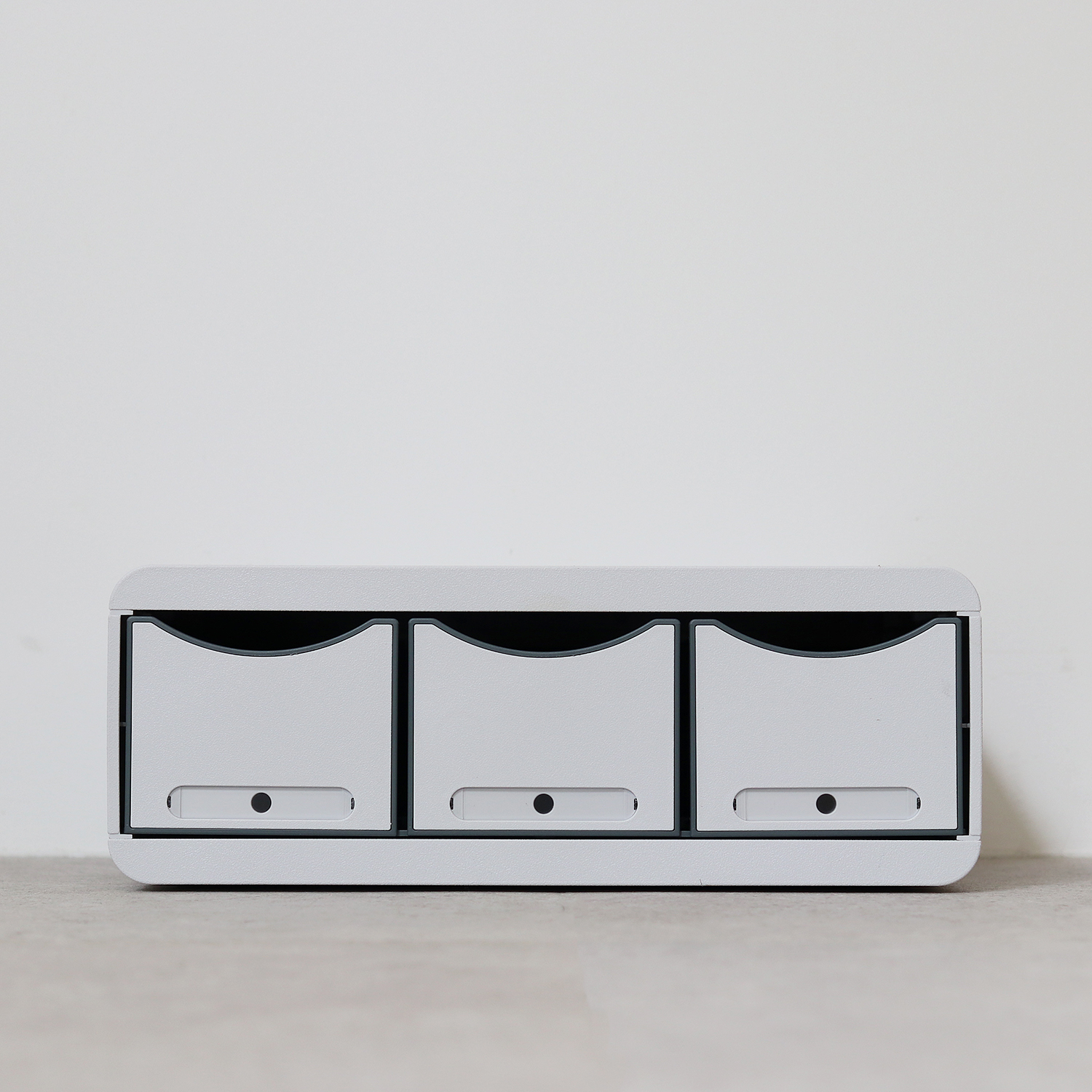 小物収納 引き出し 文房具 スタッキング 横 エグザコンタ EXACOMPTA ツールボックス 3ポケット 横型 | ブランド登録なし | 02