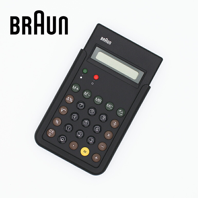 Braun Calculator ET 22 Type 4955 ブラウン 電卓 Vintage Rare Braun AG ET55 Model/type 4835 871-B Calculator