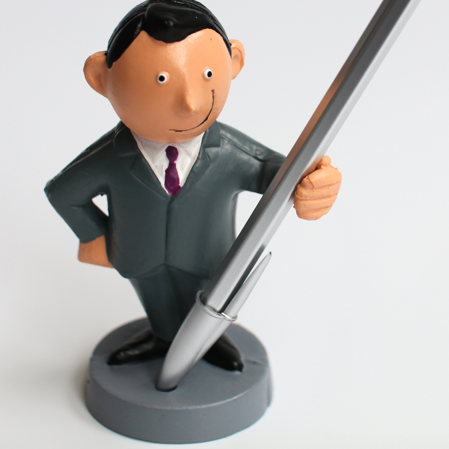 ペンスタンド ペン立て 1本 おしゃれ 紳士ペンスタンド オブジェ | ブランド登録なし | 02