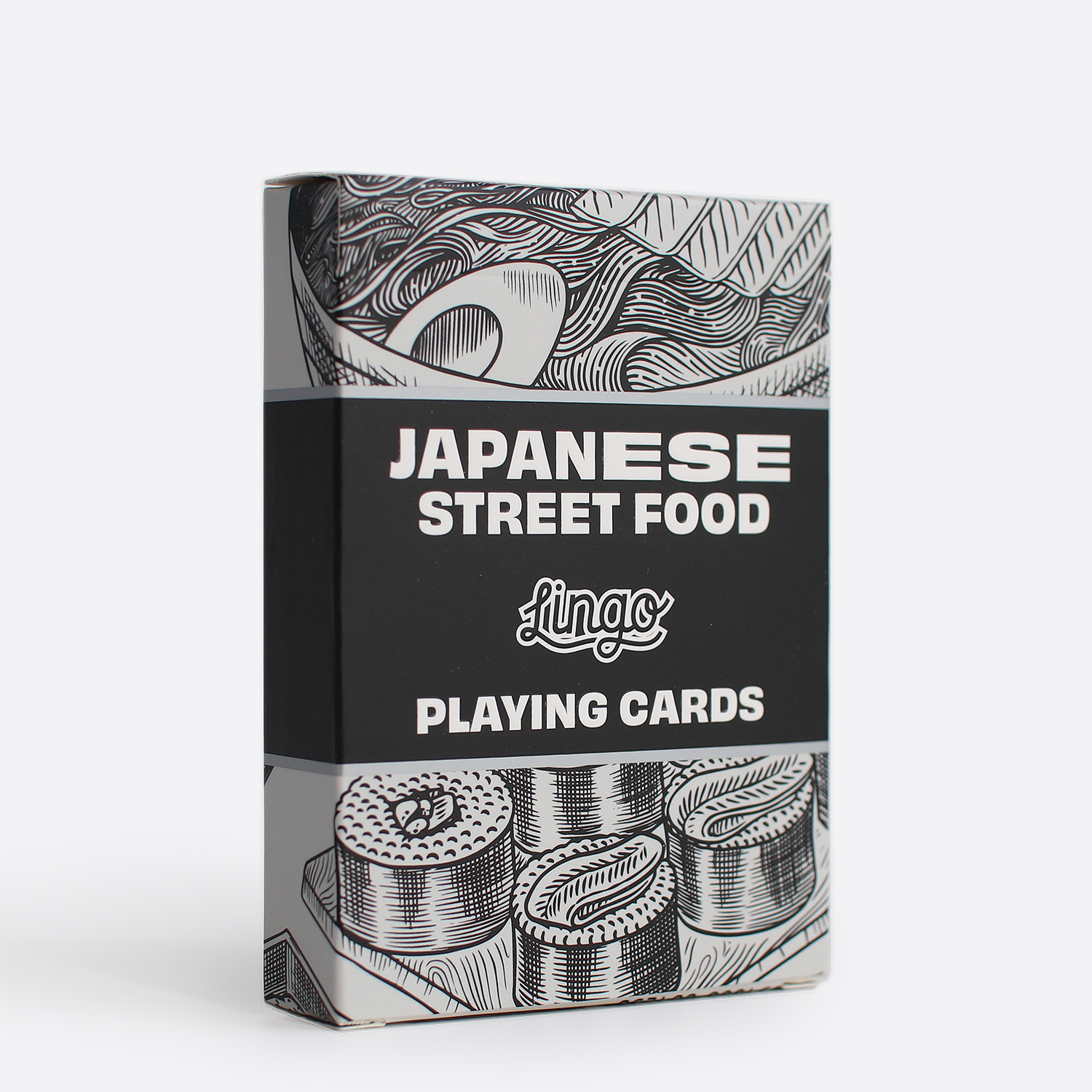 トランプ ゲーム おしゃれ 浮世絵 日本語 日本食 Lingo リンゴ Japanese Cards/Japanese Street Food Cards/Arts of Asia | ブランド登録なし | 02