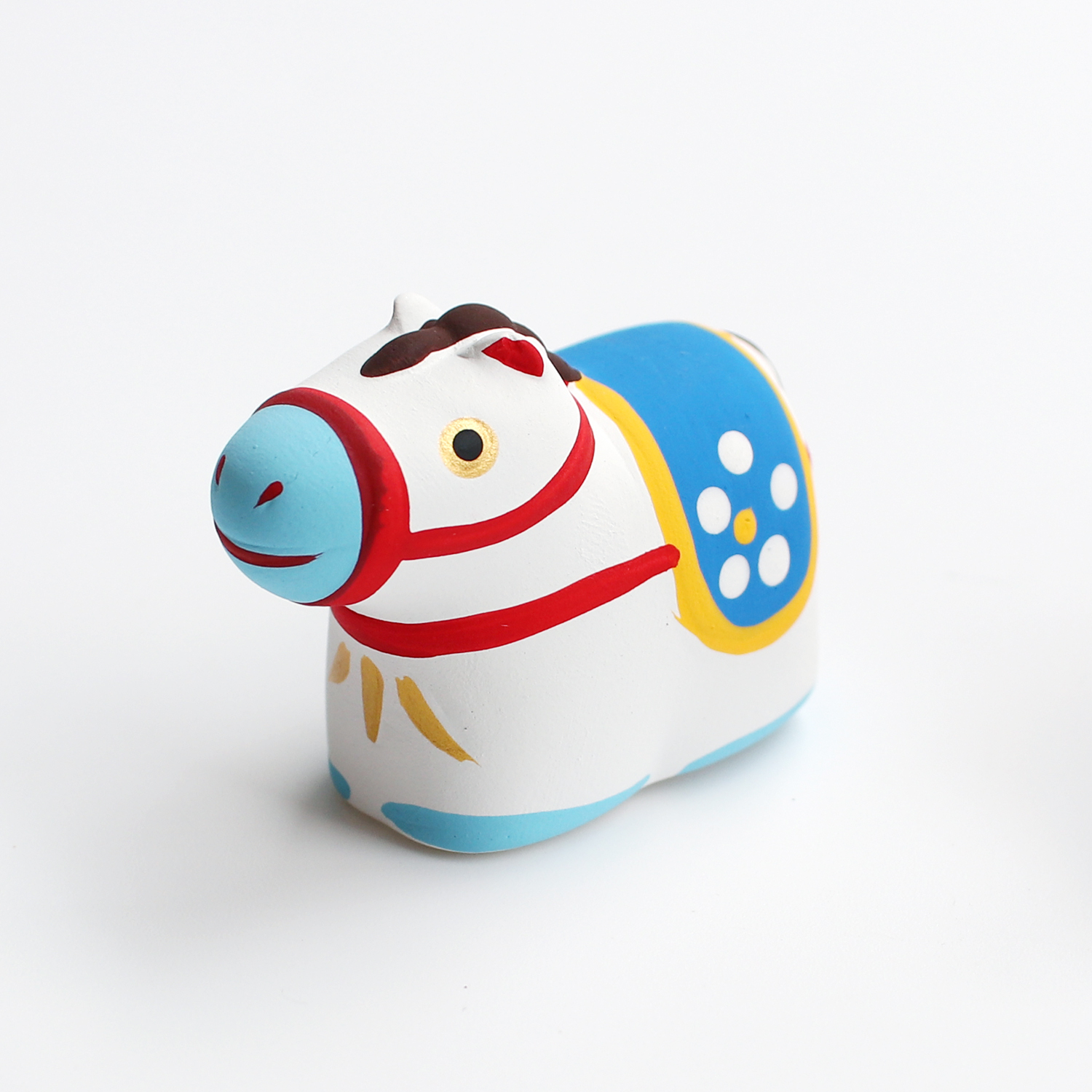 正月飾り 干支 午 馬 2026年 ミニ 置物 オブジェ おみくじ 陶器 おしゃれ 中川政七商店 招福干支みくじ 縁起物 ギフト | 中川政七商店 | 01