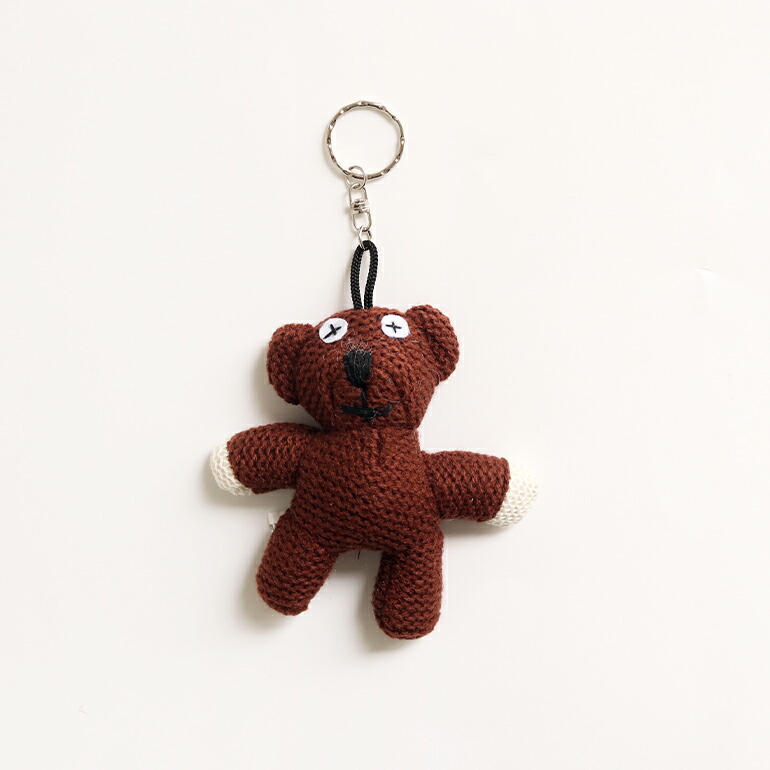 キーホルダー Mr.ビーン ベア テディ クマ PLUSH キーチェーン