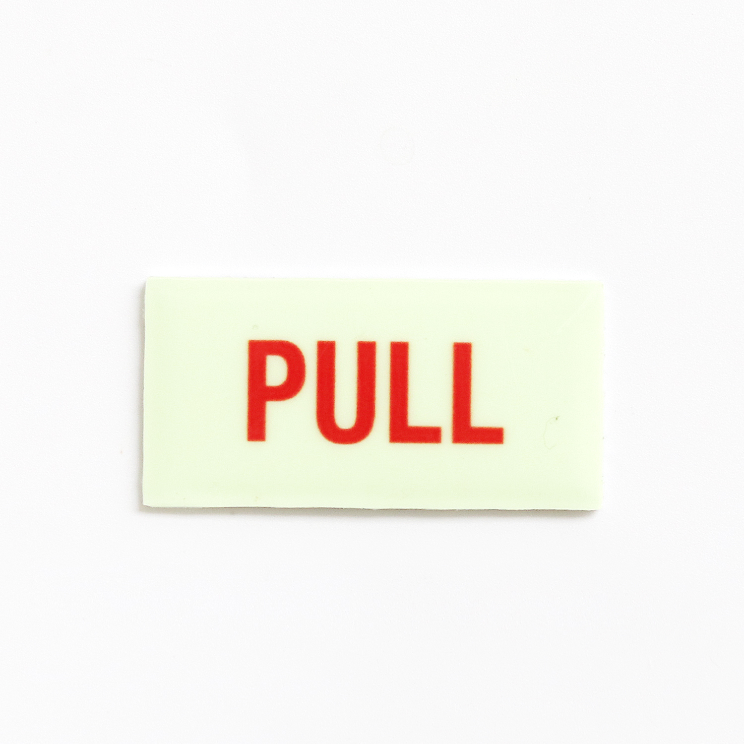 サインプレート PULL 引く 蓄光 おしゃれ 光る GLOW SIGN アルミ 両面テープ | ブランド登録なし | 01