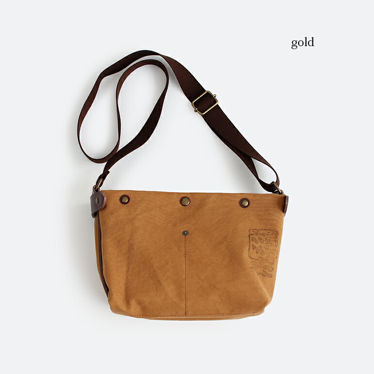 ショルダーバッグ コンパクト ユニセックス 革 レザー キャンバス 仕切り Suolo スオーロ KID | SUOLO | 03