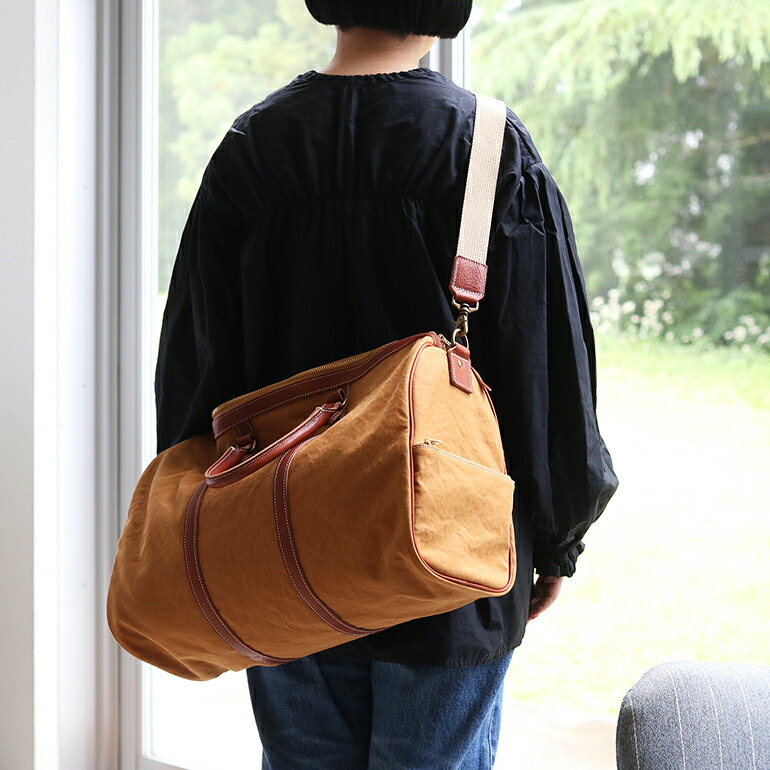 SUOLO（スオーロ） ボストンバッグ ショルダー 2way シンプル ユニ 