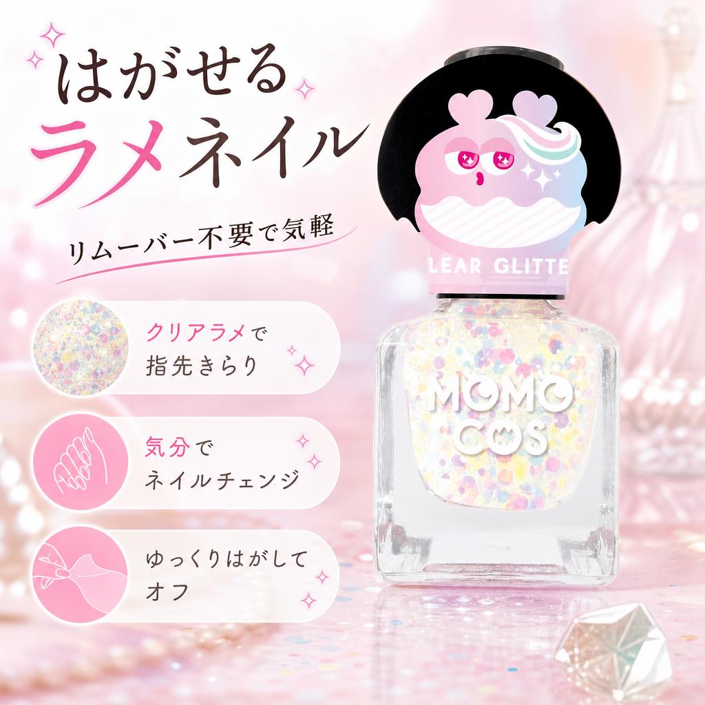 ビューティーワールド（Beauty World） モモコス はがせるマニキュア