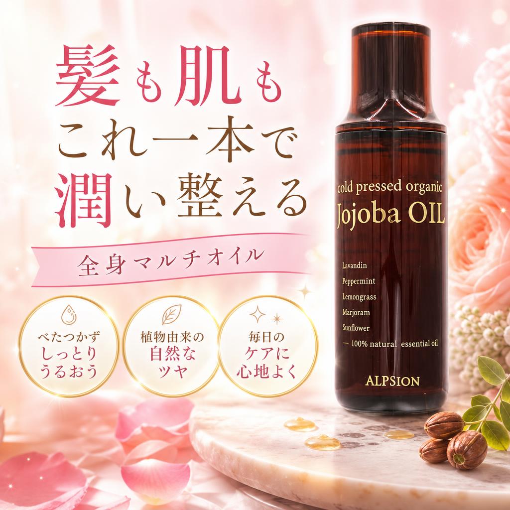 ALPSion（アルピジョン） アルピュア ホホバオイル 150mL 美容オイル