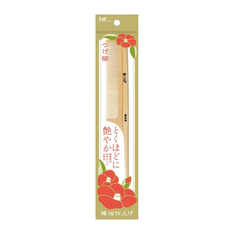 貝印 KAI つげ櫛 1本 KQ3126 : CDL - 通販 - Yahoo!ショッピング