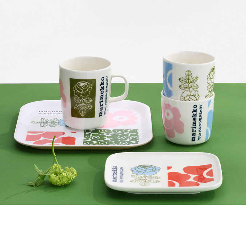 marimekko（マリメッコ） 日本限定 ラテマグ 1個 200ml 75th