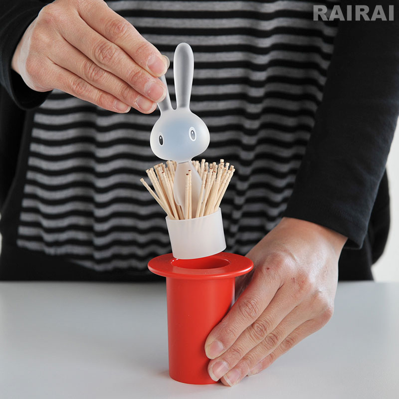 ALESSI アレッシィ マジックバニー MAGIC BUNNY レッド つまようじ