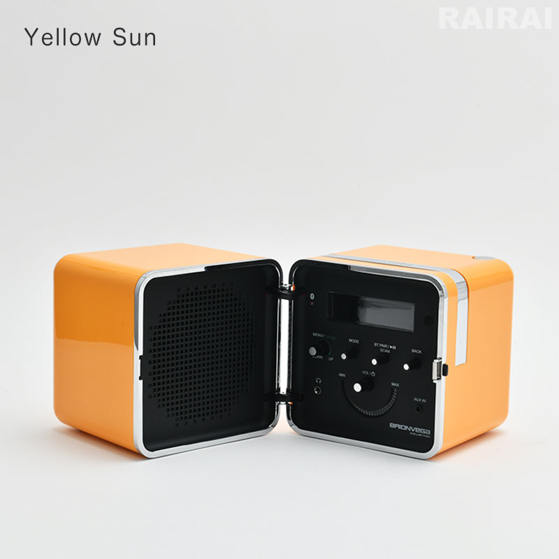 ブリオンベガ ラジオキューボ ホワイト ブラック イエロー オレンジ レッド BRIONVEGA radio cubo White Snow  Black Night Yellow Sun Orange Sun Red 送料無料 : brts522ds50 : RAIRAI(ライライ) -  通販 - Yahoo!ショッピング