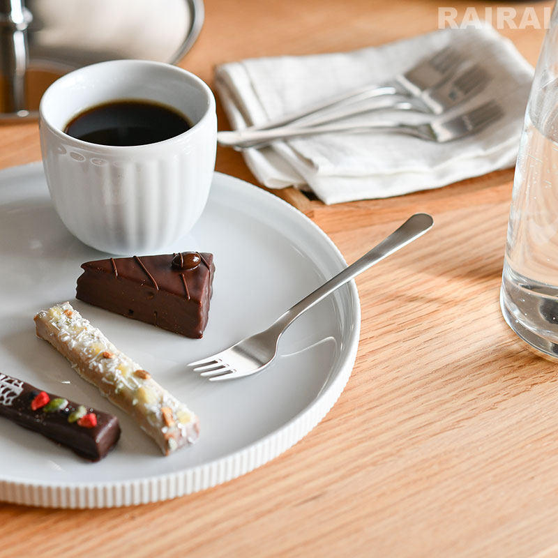 連休セール‼️ジョージ・ジェンセン STERLINGエコーン、デザートフォーク１本 Georg Jensen（ジョージ ジェンセン） ケーキフォーク 4本セット