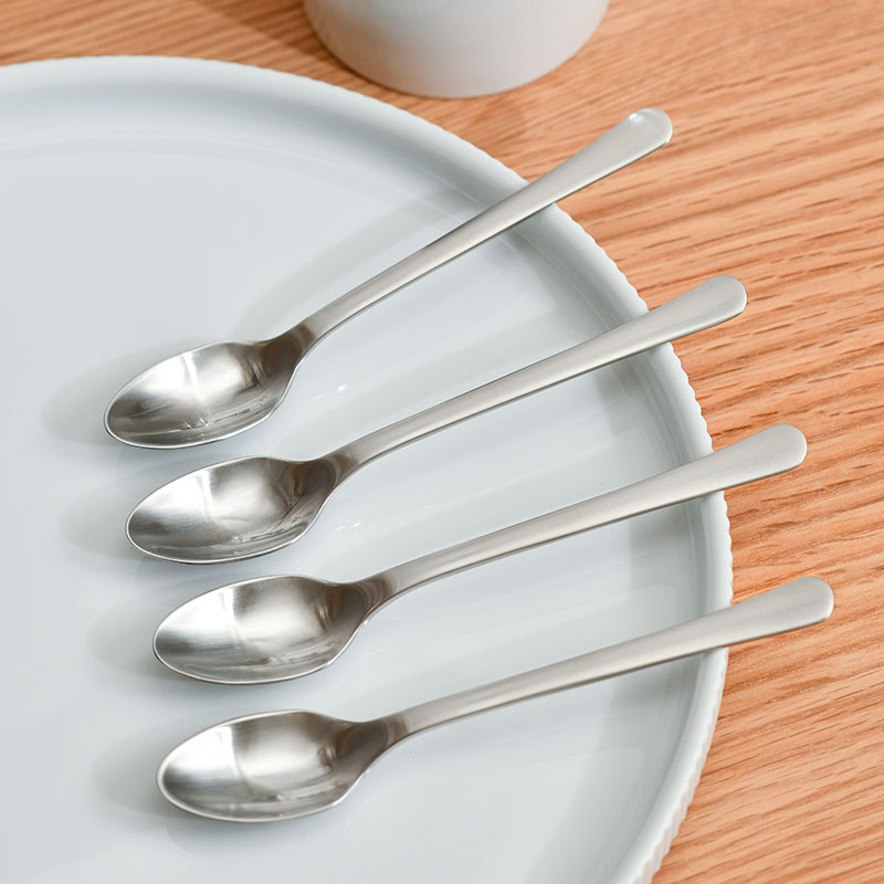 【未使用】ジョージジェンセン エコーン コーヒー&ティースプーン2本組 925S Georg Jensen（ジョージ ジェンセン） コーヒースプーン 4本セット