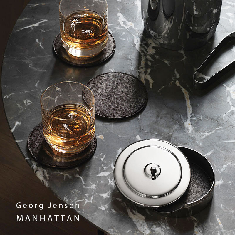 Georg Jensen（ジョージ ジェンセン） コースター 4枚セット