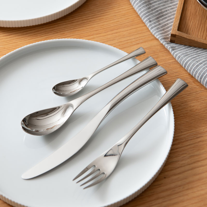 シルバー　99.9 カトラリーセット Georg Jensen ジョージジェンセン カトラリー 4本セット コブラ