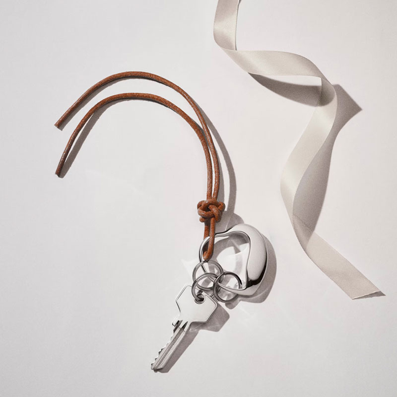 Georg Jensen（ジョージ ジェンセン） キーリング ハート Georg Jensen