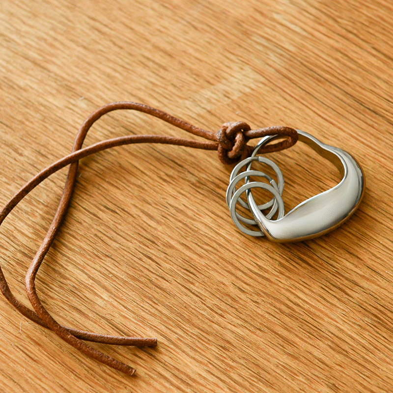 Georg Jensen（ジョージ ジェンセン） キーリング ハート Georg Jensen
