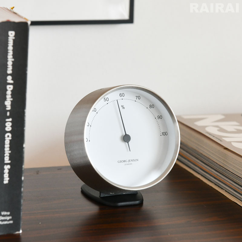 Georg Jensen（ジョージ ジェンセン） 湿度計 10CM コッペル ハイグロ