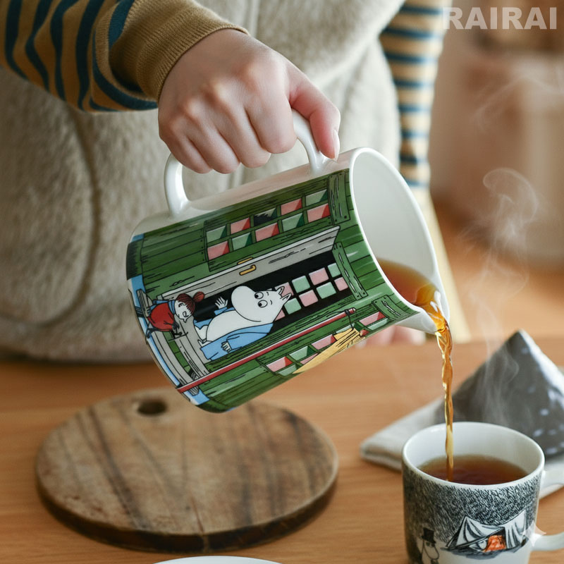 Moomin（ARABIA） アラビア ムーミン 蓋付ピッチャー 1L バスハウス