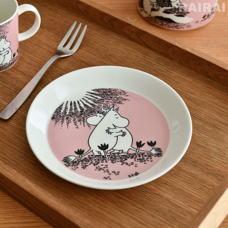Moomin（ARABIA） アラビア ムーミン プレート 19cm クラシック ラブ