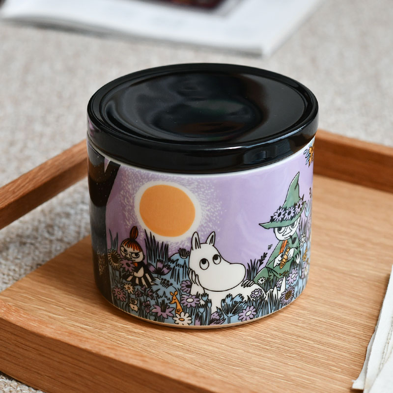 新品 アラビア ムーミン 蓋付きジャー ピッチャー フレンズフォーエバー80周年 ムーミン クラシック ピッチャー 1.0L フレンズフォーエバー 80周年